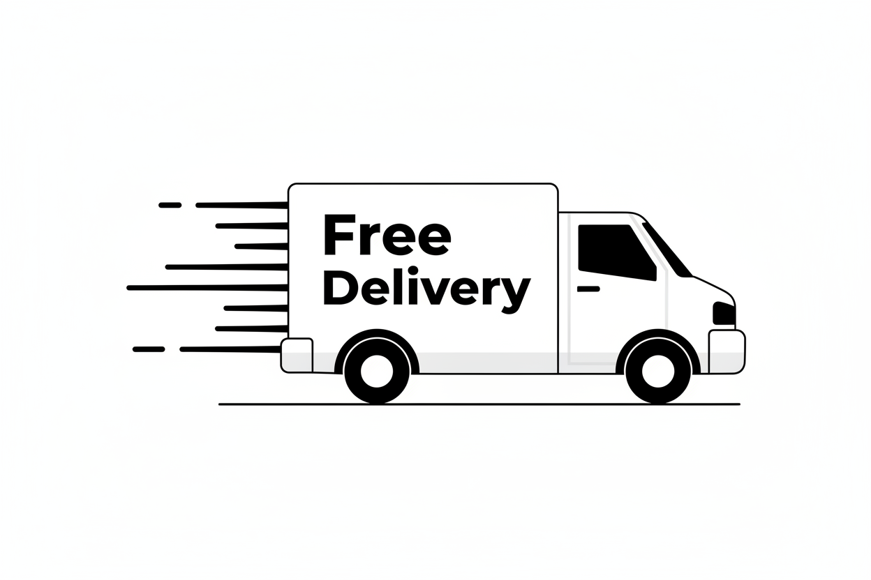 Free Delivery van